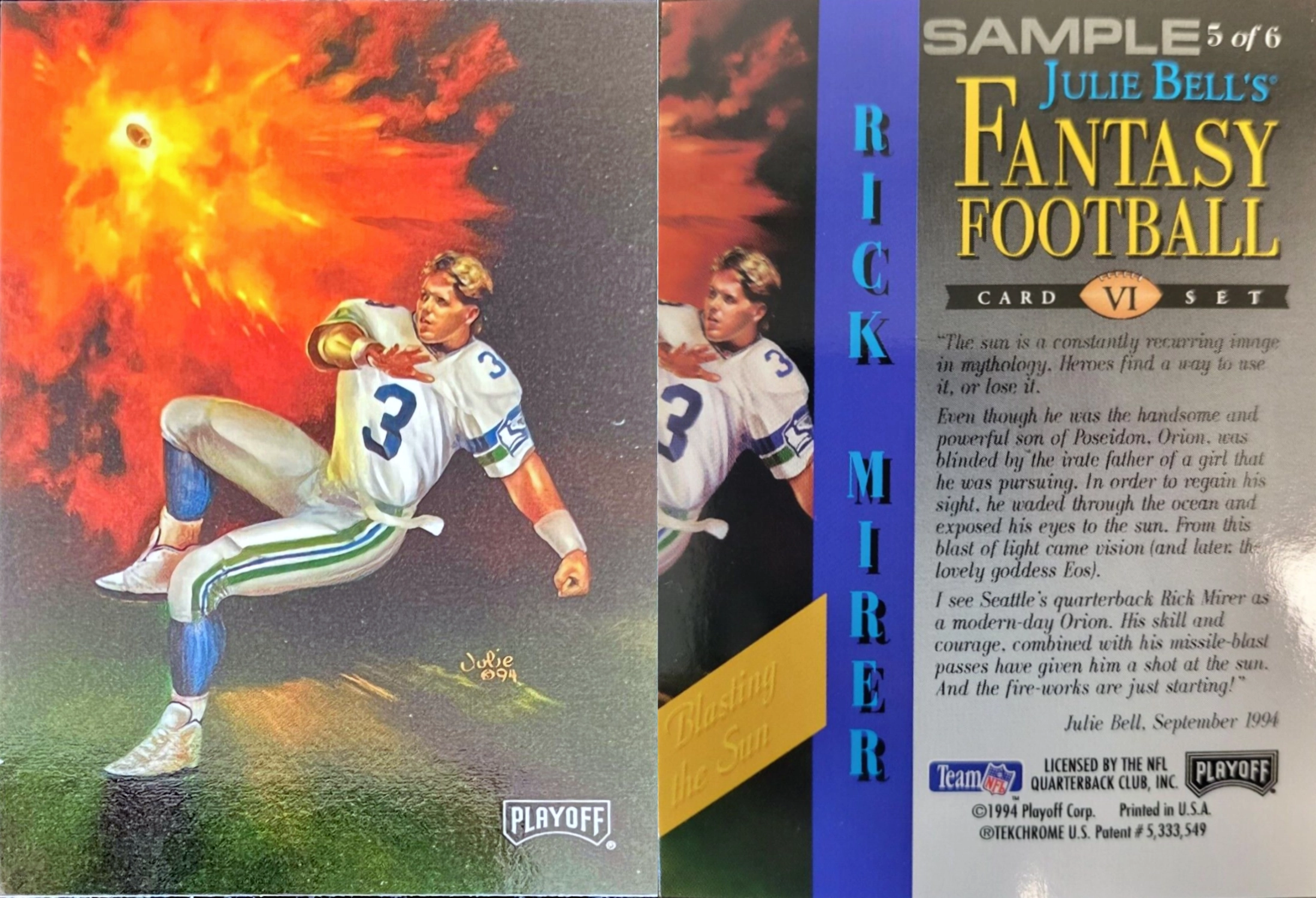 Rick Mirer - Seattle Seahawks